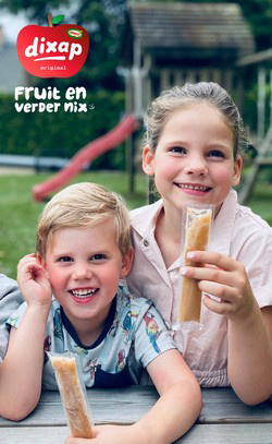 Kinderen genieten van Dixap